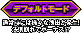 デフォルトモード
